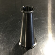 DIXON 3" X 1-1/2 S/S CLAMP CONCENTRIC CONE REDUCER