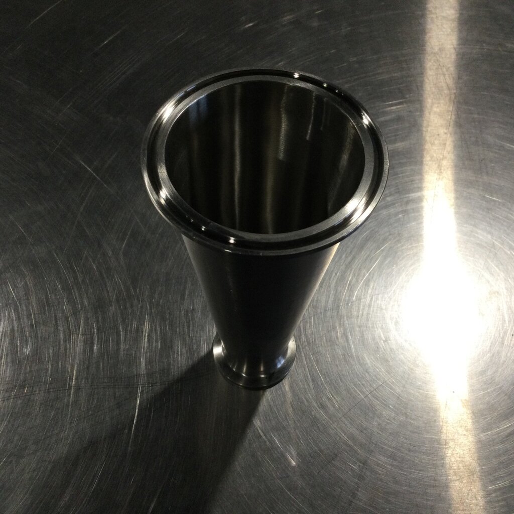 DIXON 3" X 1-1/2 S/S CLAMP CONCENTRIC CONE REDUCER