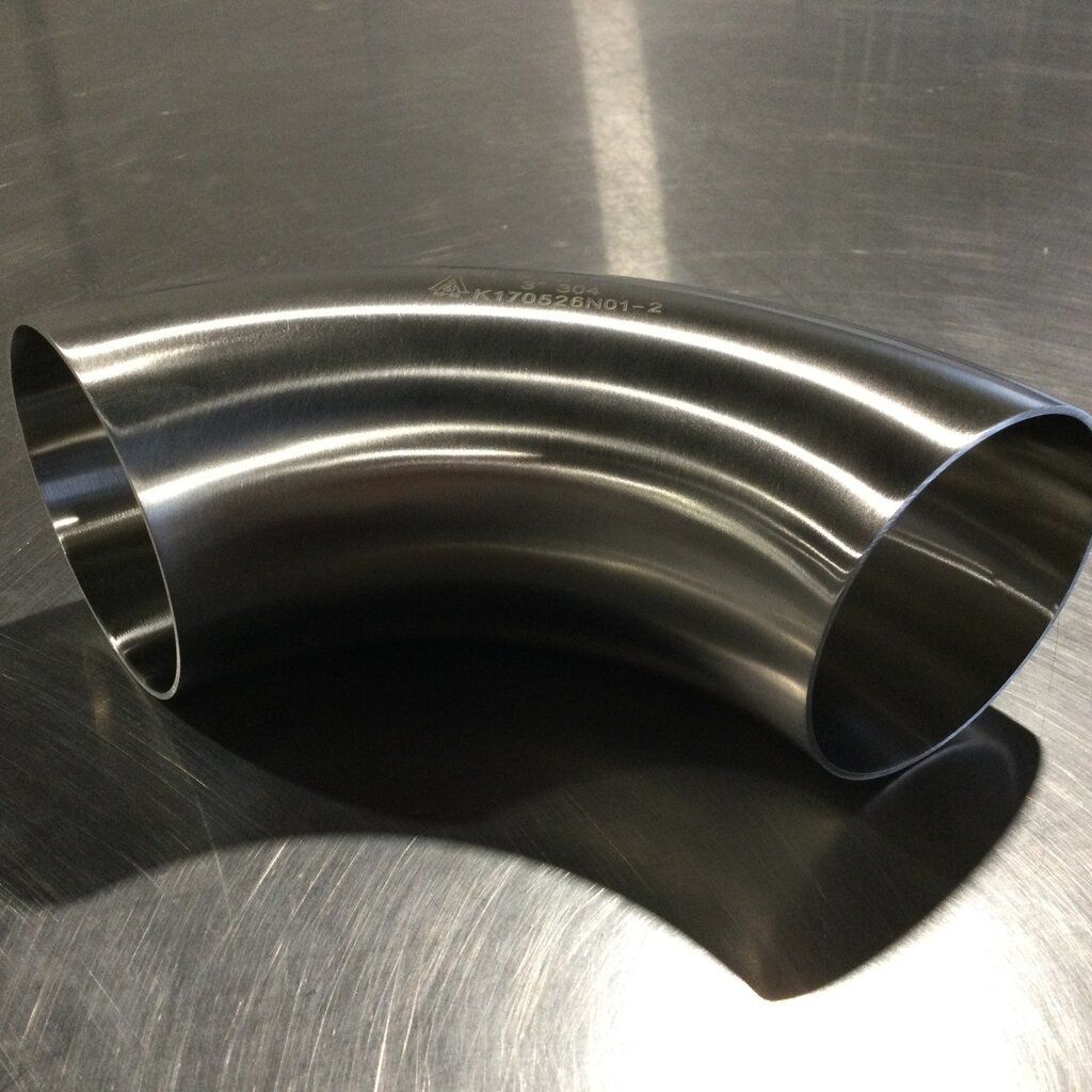 DIXON 3" S/S SHORT RADIUS WELD 90° ELBOW