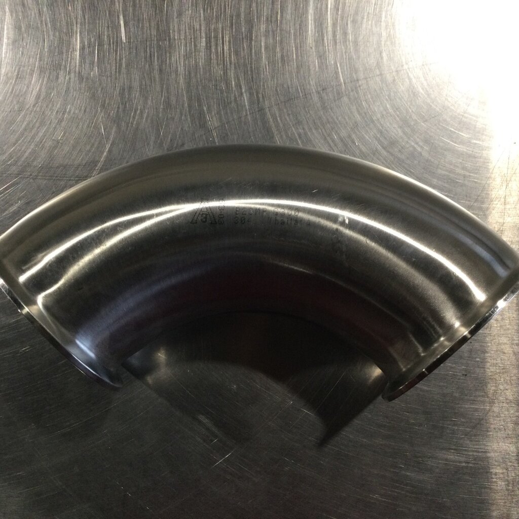 DIXON 3" S/S CLAMP 90° ELBOW