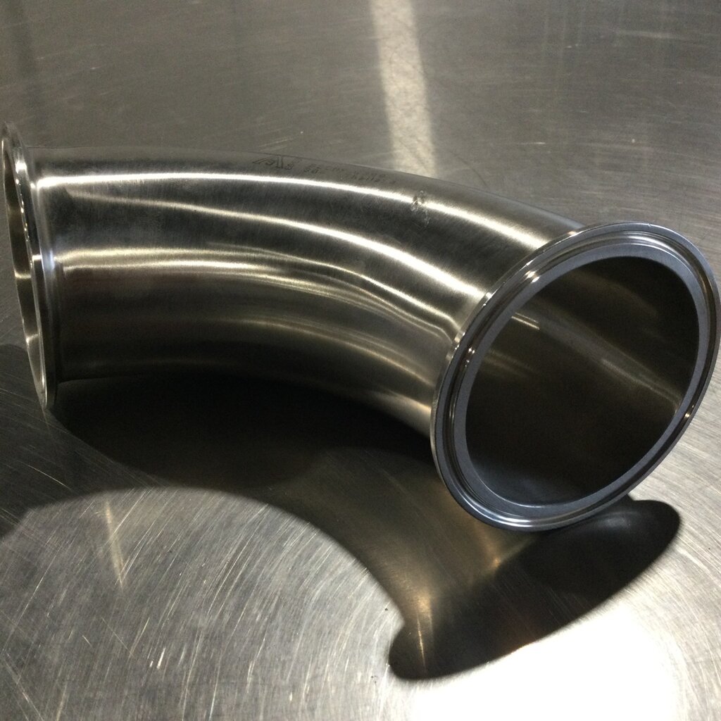 DIXON 3" S/S CLAMP 90° ELBOW