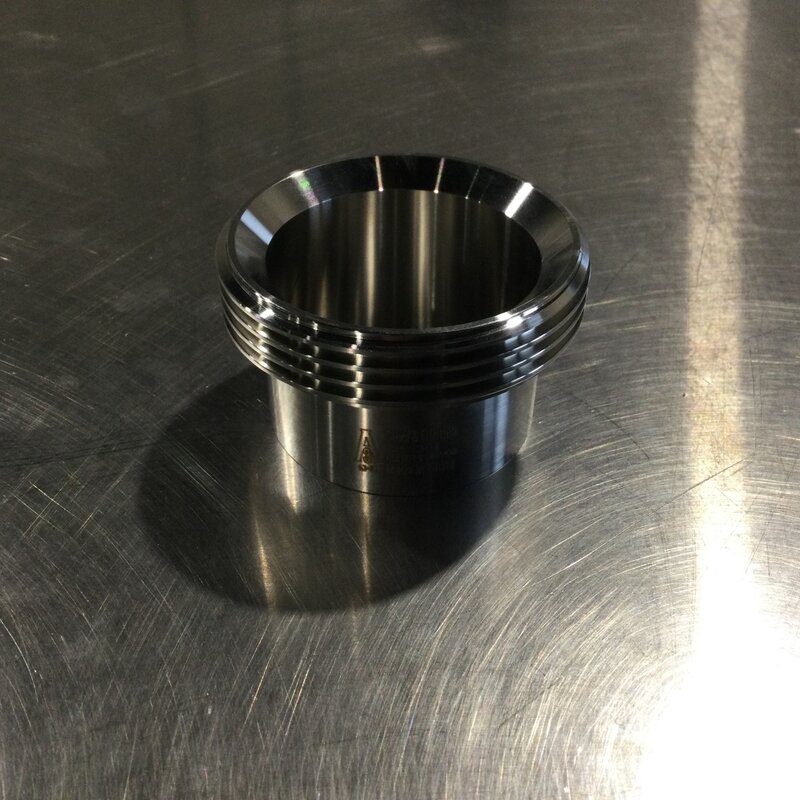 DIXON 2" LONG WELD THREADED BEVEL SEAT FERRULE