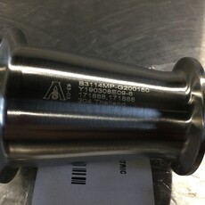 DIXON 2" X 1-1/2 S/S CLAMP CONCENTRIC CONE REDUCER