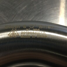 DIXON 2" S/S WELD 45° ELBOW