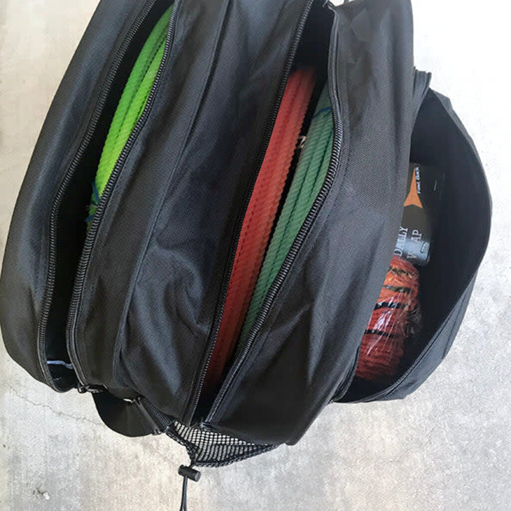 FAST BACK ROPES ROPE BAG DELUXE HEAVY NYLON BACKPACK