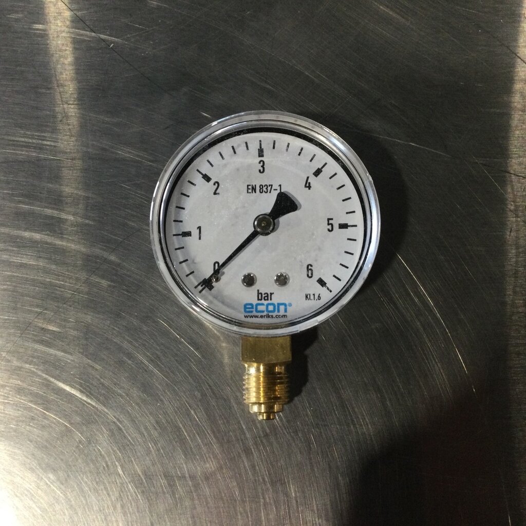 A4 CENTRAL UNIT WATER UNIT TYPE-II PRESSURE GUAGE