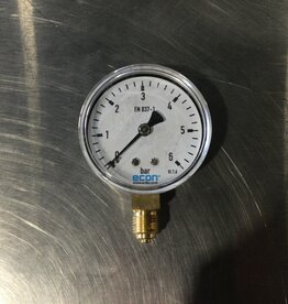A4 CENTRAL UNIT WATER UNIT TYPE-II PRESSURE GUAGE