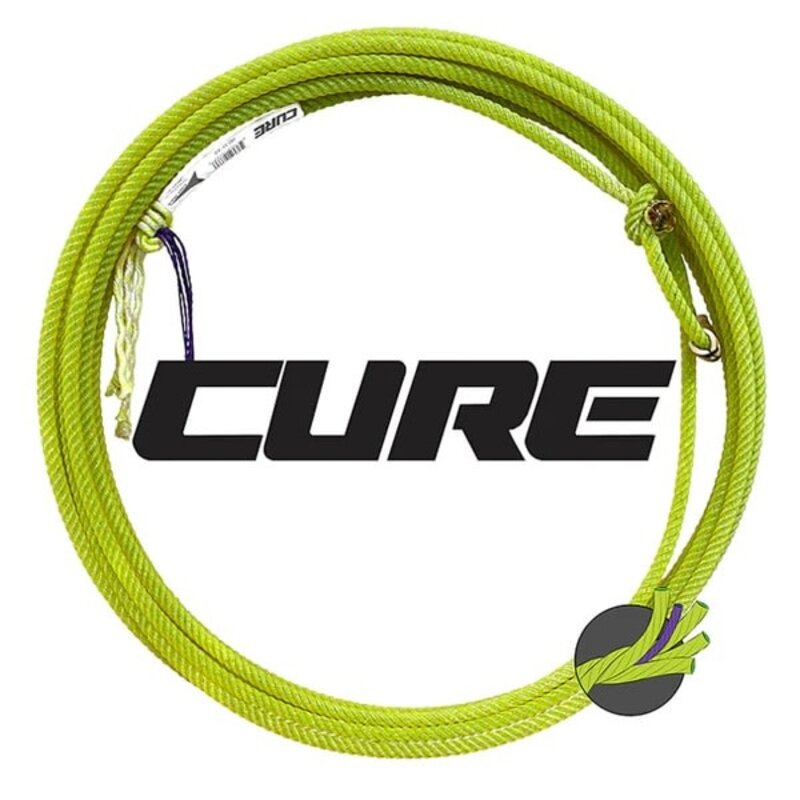 FAST BACK ROPES CURE 4-STRAND HEAD ROPE 3/8 X 31FT