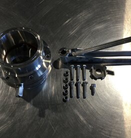 DIXON 3" CLAMP BUTTERFLY VALVE W/ TRIGGER HANDLE