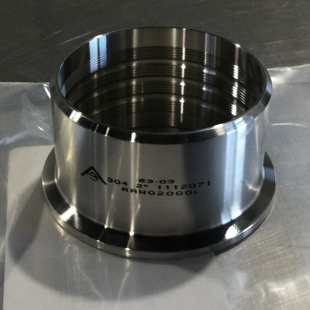 DIXON 2" S/S ROLL ON FERRULE