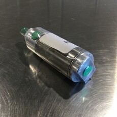 BACKFLUSH AIR CYLINDER 1-1/2 BORE X 1-1/4 STROKE, 3/4-16 NOSE MOUNT