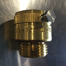 MUELLER WATTS BRASS HOSE BIBB VACUUM BREAKER 125PSI, 180 °F,  .75 GHTM X GHTF