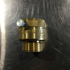 MUELLER WATTS BRASS HOSE BIBB VACUUM BREAKER 125PSI, 180 °F,  .75 GHTM X GHTF