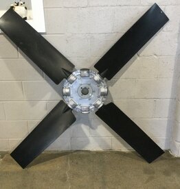 VES 72" BLAST / ECVC/ ECVCS / PPFS BL1047 CONVERSION to BL1070 4-WING POLY BLADE ASSEMBLY W/ 100482 & 100501 BUSHING, 100525 PULLEY, & 100532 BELTS