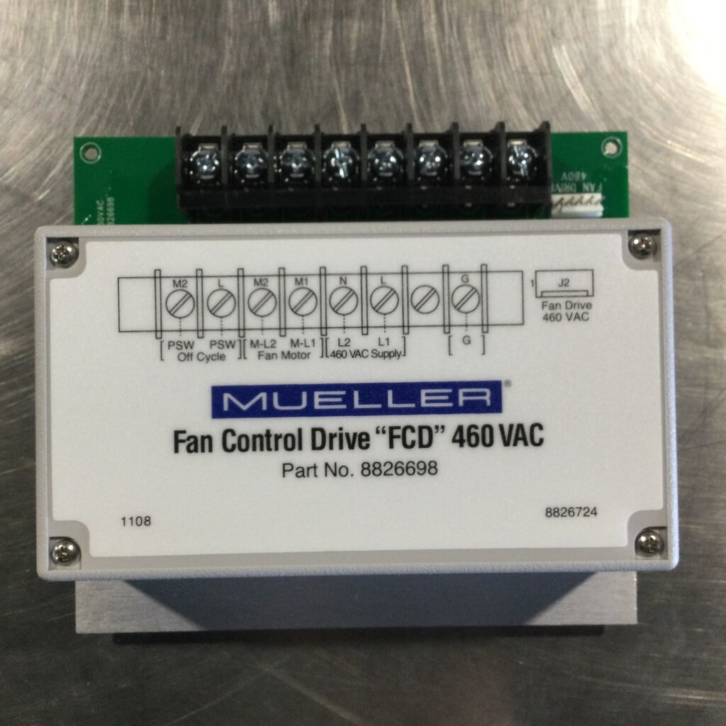 MUELLER FAN CONTROL DRIVE BOARD 460VAC
