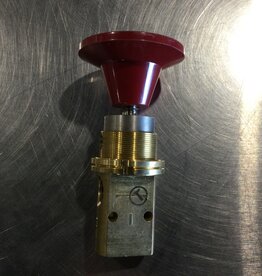 3-WAY VERSA VALVE W/ RED KNOB 1/8 PORTS