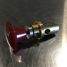 3-WAY VERSA VALVE W/ RED KNOB 1/8 PORTS