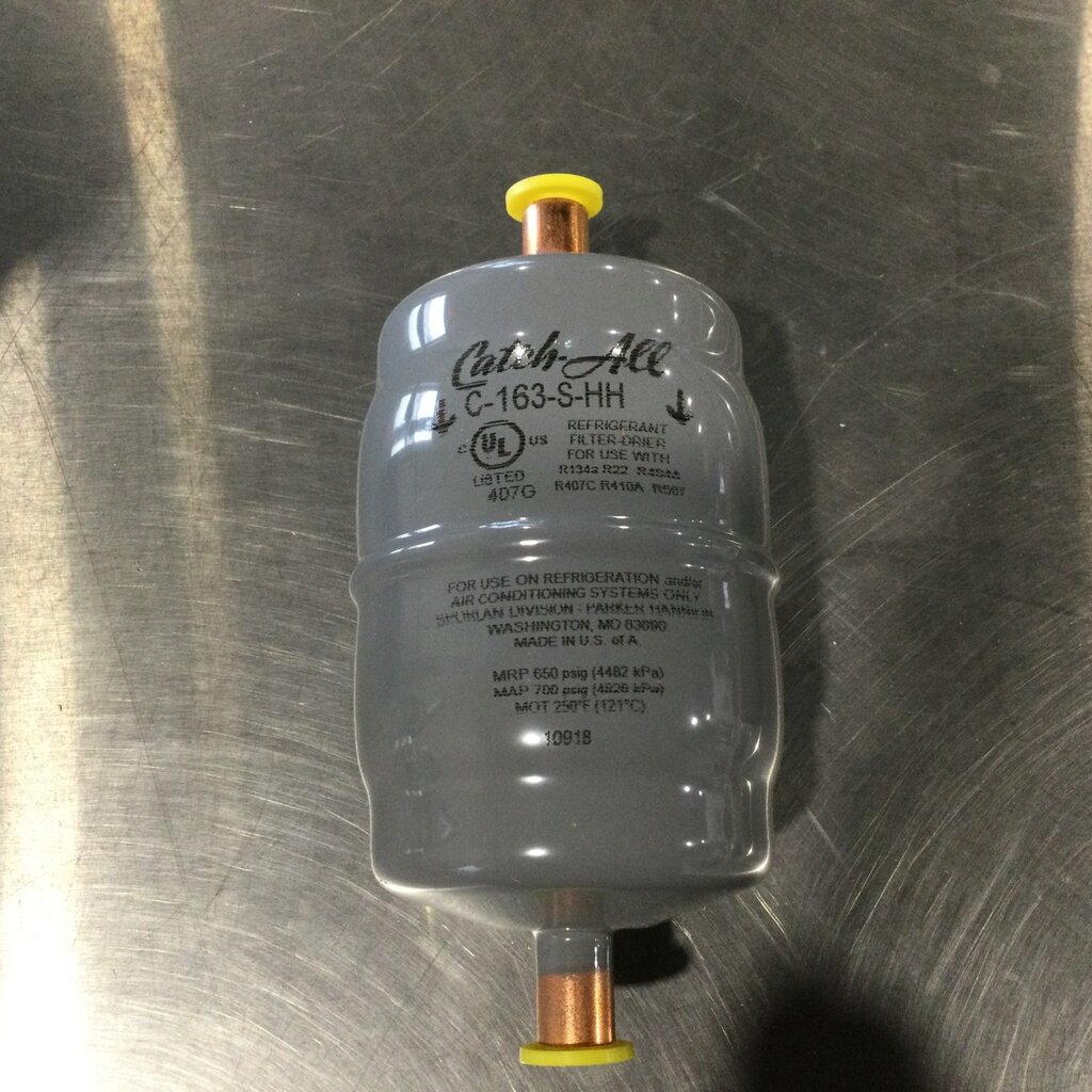 3/8 SOLDER CATCH-ALL FILTER HIGH CAPACITY HIGH SIDE