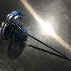 5" THERMOMETER 20/240°F, 1/2 NPT, 9" STEM