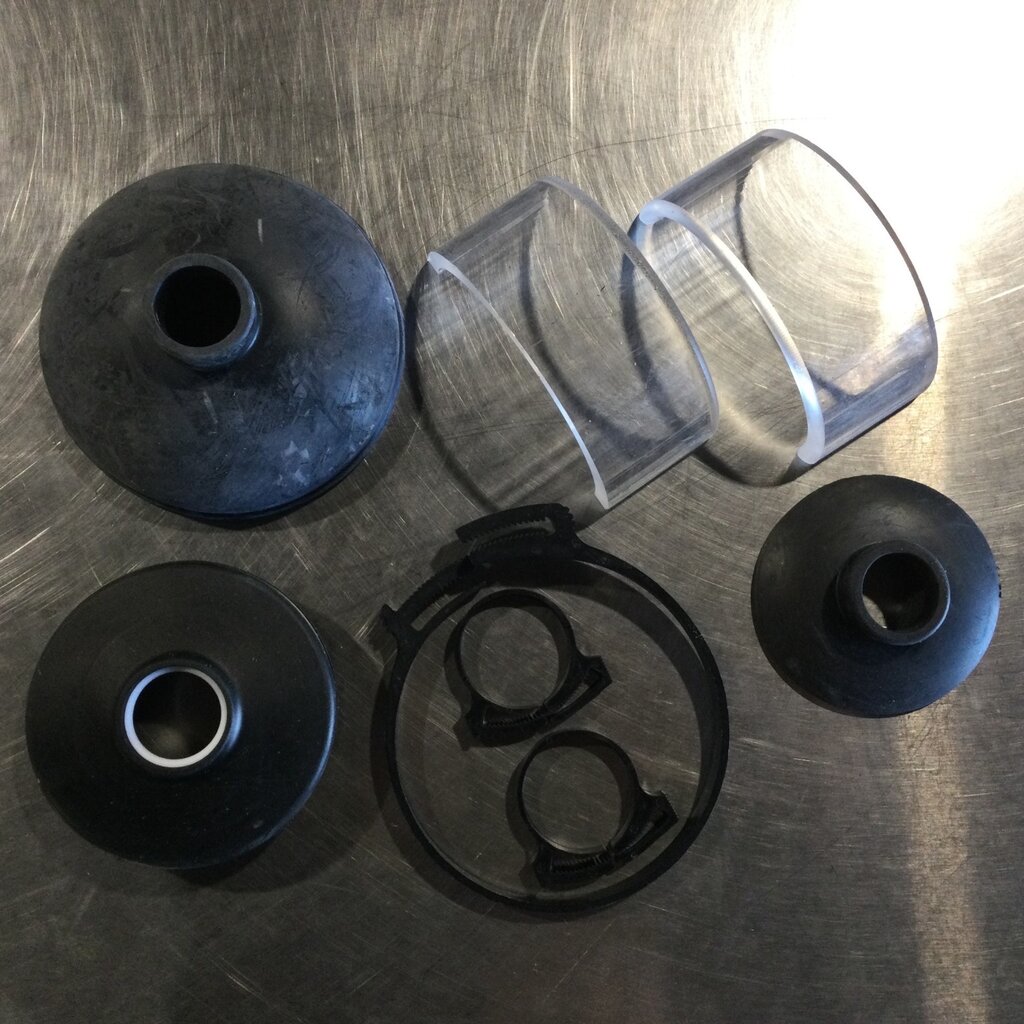 MUELLER AGITATOR PLEXIGLASS WEATHER SHIELD