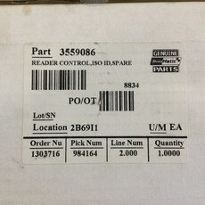 BOUMATIC 40/120 STALL ROTARY XCALIBUR 360EX ISO ID READER NEDAP CONTROL