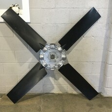 VES 72" BLAST / ECVCS / PPFS 4-WING POLY BLADE ASSEMBLY W/ 2517 HUB