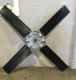 VES 72" BLAST / ECVCS / PPFS 4-WING POLY BLADE ASSEMBLY W/ 2517 HUB