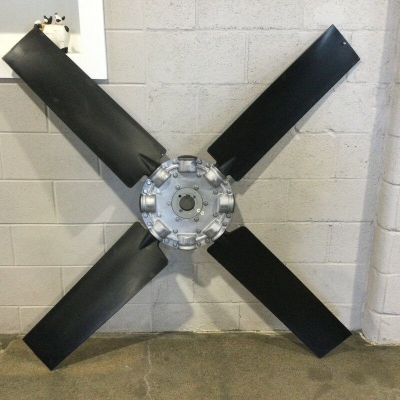 VES 72" BLAST / ECVCS / PPFS 4-WING POLY BLADE ASSEMBLY W/ 2517 HUB