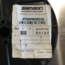 1/8 SAMSON HIGH TEST BLUE ROPE (600FT RL)