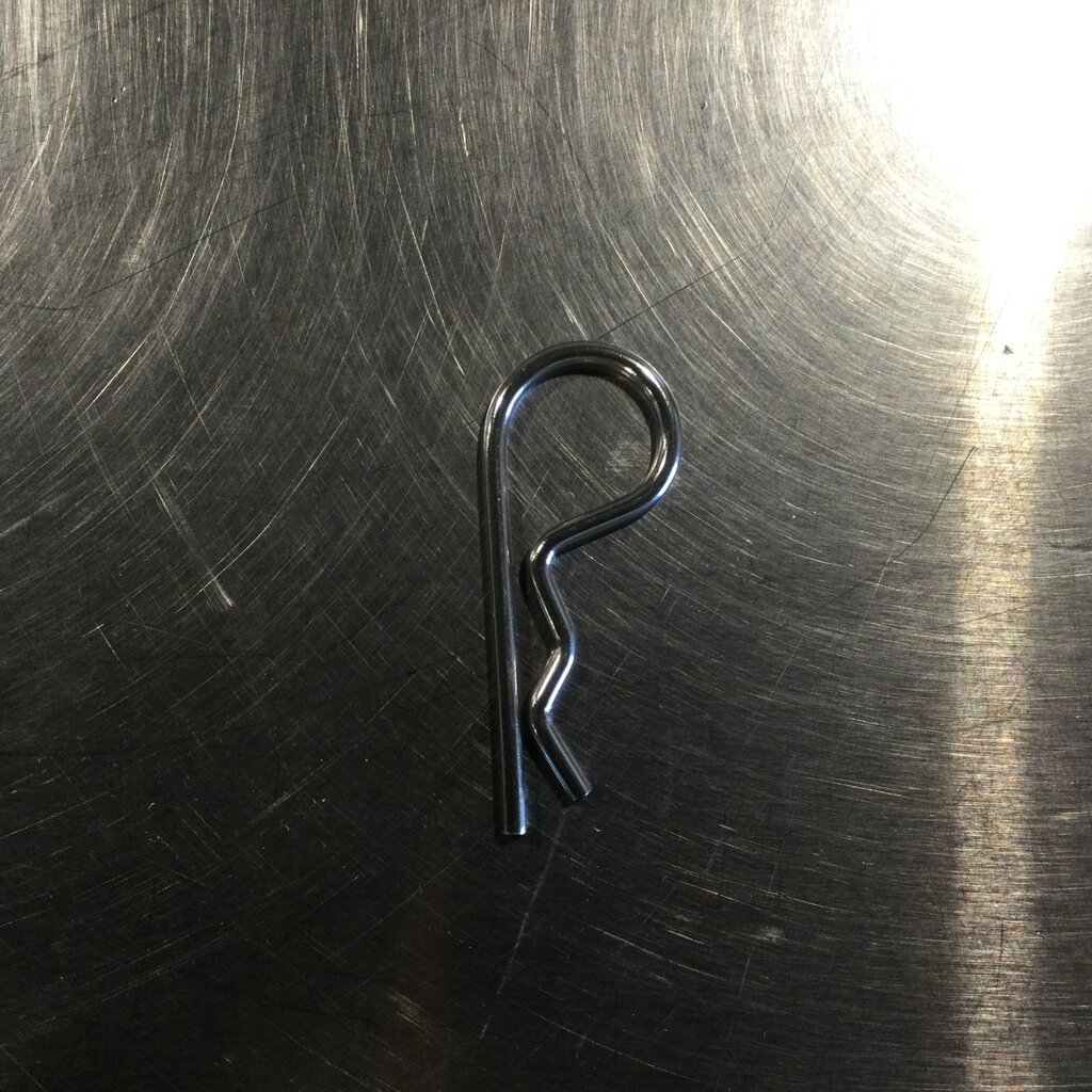 BOUMATIC ROTARY XCALIBUR 360EX DETACHER PULLEY S/S HAIRPIN 1/8 X 2-3/8