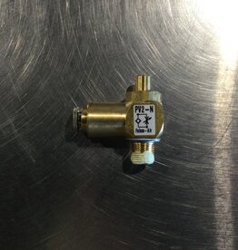 BECO AIR RETRACT CYLINDER BRASS SPEED FLOW  CONTROL 90° ELBOW T1/4 X 1/8 NPT