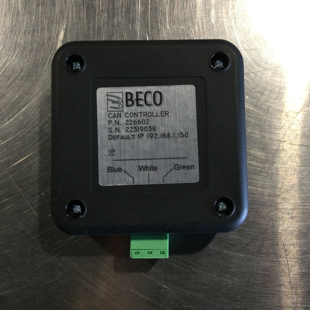BECO IMMIX G2 ETHERNET to CAN NETWORK CONTROLLER
