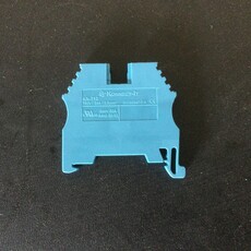 (BLUE) KONNECT-IT SINGLE-LEVEL TERMINAL BLOCK (PKG 25)