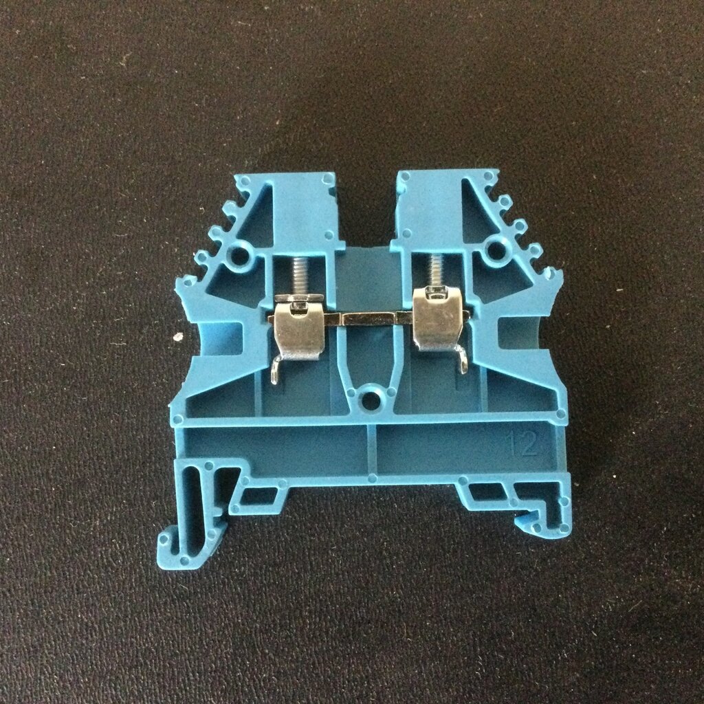 (BLUE) KONNECT-IT SINGLE-LEVEL TERMINAL BLOCK (PKG 25)