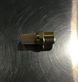 BRASS CONE AIR EXHAUST MUFFLER 1/4 MPT