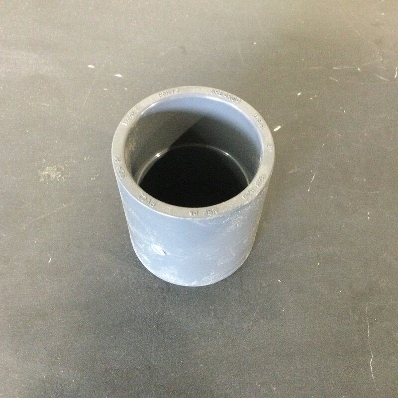 2" PVC SCH80 SXS COUPLING