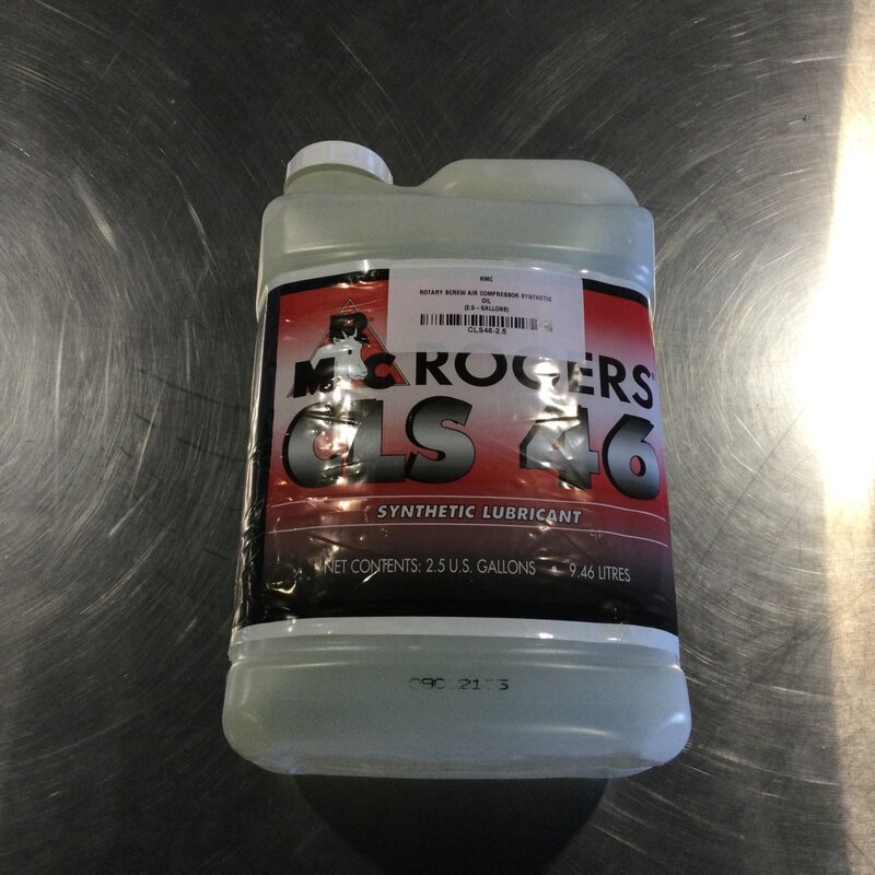 ROTARY SCREW AIR COMPRESSOR SYNTHETIC OIL (2.5-GALLONS)