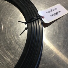 JV NORTHWEST MANWAY DOOR GASKET BLACK FIVE RIBBED 16" X 22"