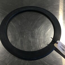 JV NORTHWEST MANWAY DOOR GASKET BLACK FIVE NON-RIBBED 16" X 22"