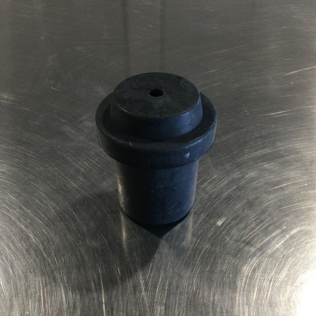 2" RUBBER PROBE HOLDER W/ 5/16 HOLE