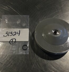 MUELLER MILK COOLER 1.5HP WASH PUMP IMPELLER 5" OD X 1.352 LG W/ S/S INSERT & 31324 O-RING