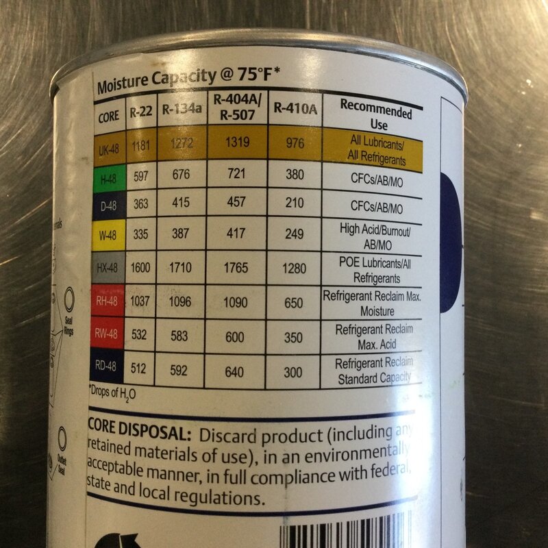 WHRL 30/15-TON CHILLER FILTER DRYER