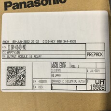 WHRL PANASONIC PLC DIN RAIL 16-RELAY SCREW TERMINAL OUTPUT MODULE