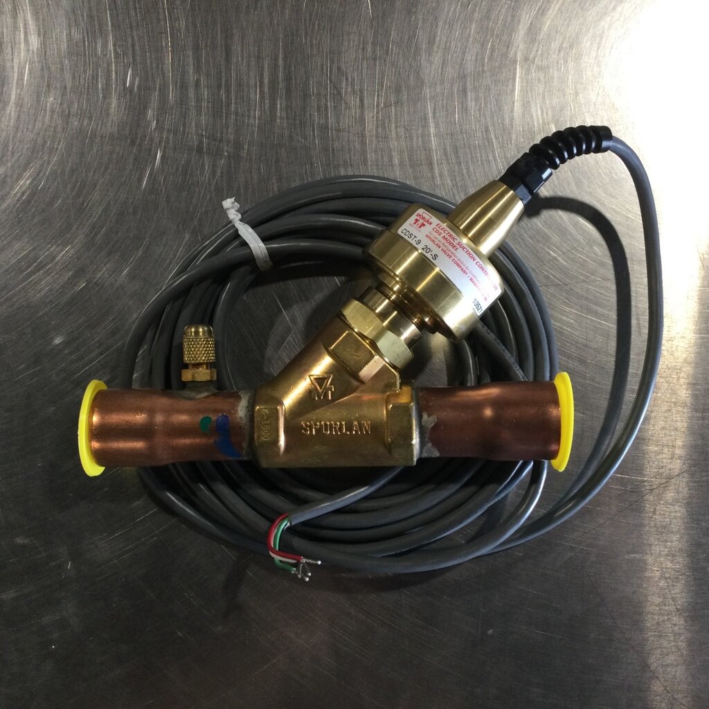 WHRL SPORLAN ELECTRIC VAPORATOR VALVE 1-1/8 X 1-1/8 ODF SOLDER