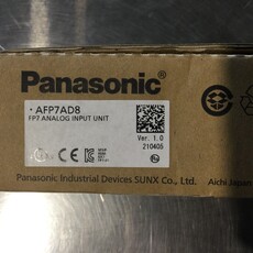 WHRL PANASONIC PLC DIN RAIL 8-ANALOG SCREW TERMINAL INPUT MODULE