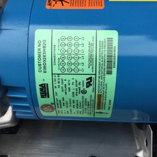 WHRL GOULDS PUMP 3HP, 3PH, 3500RPM, 56J FRAME, 4-1/16 IMPELLER, 1-1/2 NPT DISCHARGE X  2" NPT SUCTION (NEW)