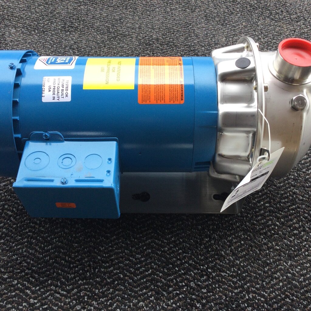 WHRL GOULDS PUMP 3HP, 3PH, 3500RPM, 56J FRAME, 4-1/16 IMPELLER, 1-1/2 NPT DISCHARGE X  2" NPT SUCTION (NEW)