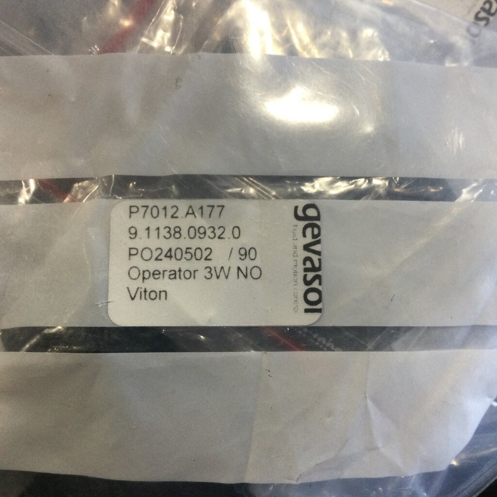 A4 CENTRAL UNIT VALVE BLOCK NON-RETURN VALVE