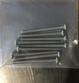 BOUMATIC HORIZONTAL AIR DETACHER PULLEY S/S ROUND HEAD MACHINCE SCREW 10-24 X 2-1/4