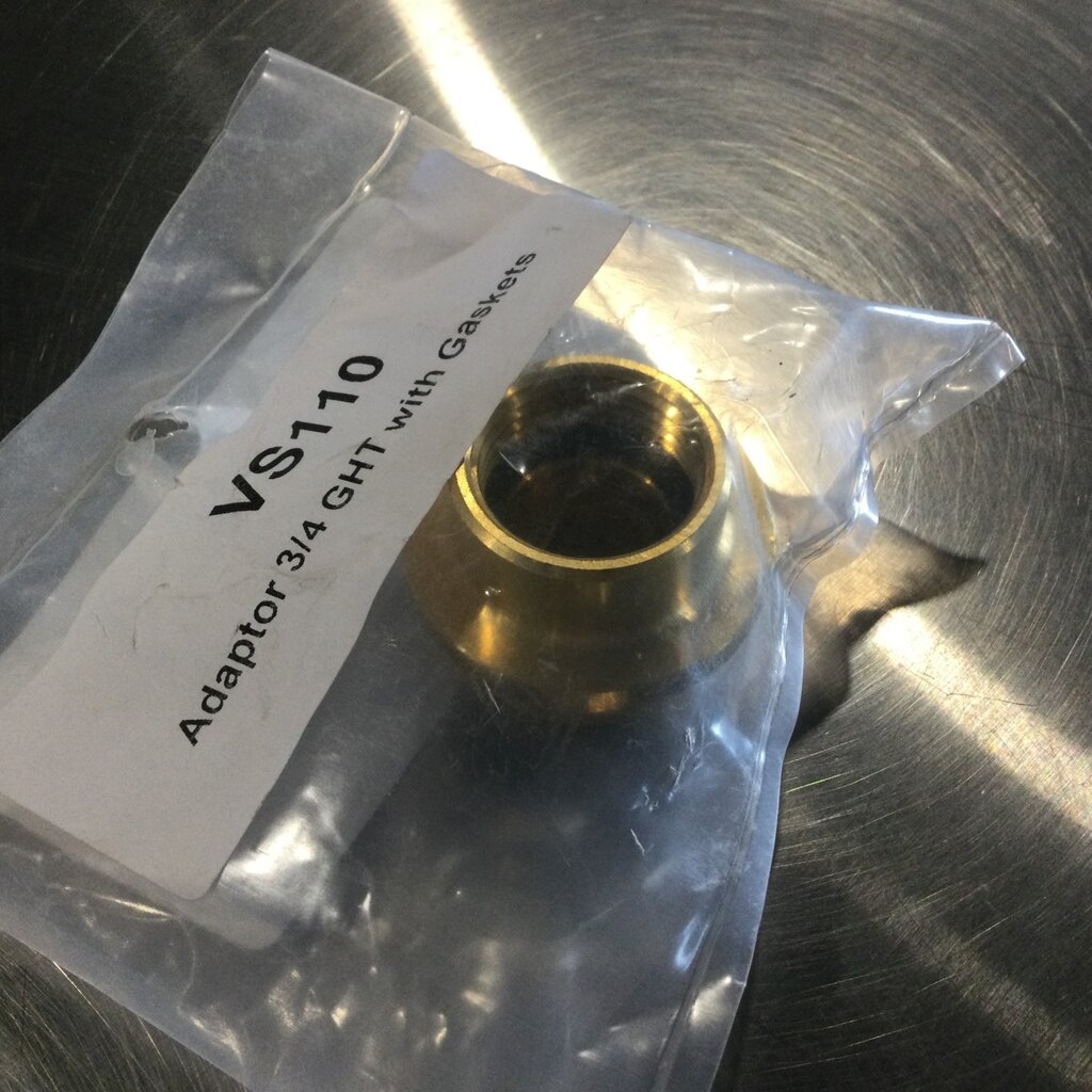 3/4 BRASS WASHDOWN GUN  GARDEN  HOSE ADAPTER